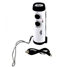 20 Count Case of Hand Crank Emergency Flashlight Radios
