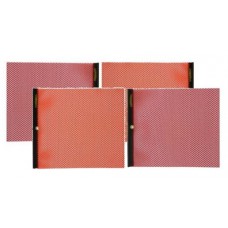 M-80 Warning Flag-18in x 18in- Set of 4