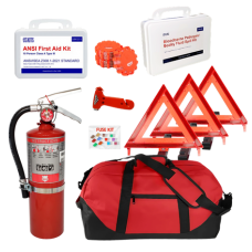 Advanced DOT Compliant NEMT Kit for Buses, Shuttles, Limos, and Rideshare Vehicles
