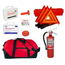 Advanced 5lb 3A40BC Equipped DOT Compliant NEMT Kit for Vans, Taxis, Rideshare vehicles