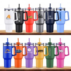 THE HIDRATOR 40 oz S/S Travel Mug with Handle and Straw
