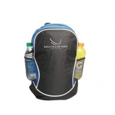 Imprinted Backpack with Side Mesh Pockets - Shipping and Imprint Included!