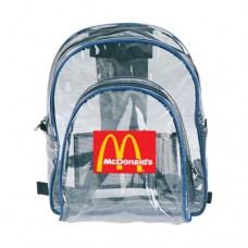 Imprinted Clear Backpack - Shipping and Imprint Included!