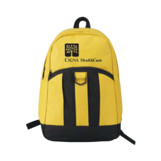 Imprinted Two-Tone Color Backpack - Shipping and Imprint Included!