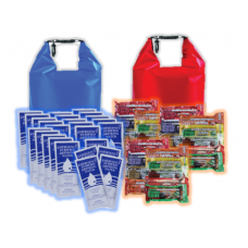 6 Person 3 days Emergency Food And Water in Grab n Go Dry Bag Set