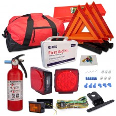 USKITS DOT Compliant Kit for RV with Trailer Light Kit