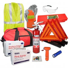 DOT OSHA Compliant Kit for NEMT and Passenger Transport with Safety Apparel