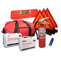USKITS Advanced NEMT DOT OSHA Compliant Kit with 3A40BC Extinguisher