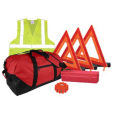 USKITS Safety Essentials Kit with Hi-Viz and LED Flare