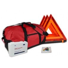 USKITS DOT Safety Kit with ANSI First Aid Kit