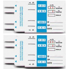 10 Panel CLIA Drug Test Kit- Set of 25- Amphetamines, Barbiturates, Benzodiazepines, Methadone, Opiates, and MORE