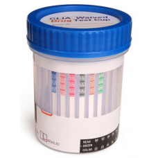 7 Panel CLIA Drug Test CUP Kit- Set of 25- Amphetamines, Buprenorphine, Benzodiazepines, Cocaine, Morphine and MORE
