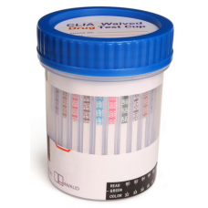 12 Panel CLIA Drug Test CUP Kit with Adulterants- Set of 25- Morphine, Benzodiazepines, Barbiturates, and MORE