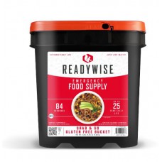 84 Serving Gluten Free Grab N Go Bucket- 25 Year Shelf Life - Free Shipping!