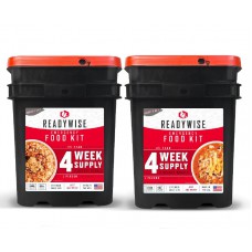 2 Bucket 4-Week Emergency Food Supply - Free Shipping!