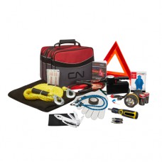 Imprinted Road Safety Kit with Air Compressor