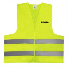 Imprinted Hi-Viz Green Mesh Safety Vest