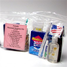 13 Piece Personal Hygiene Kit (Female)