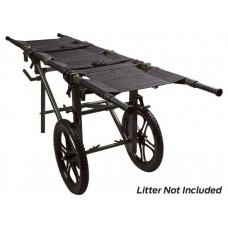 Wheeled Litter Carrier with Case (Litter NOT Included)