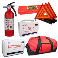 USKITS Economy NEMT DOT OSHA Compliant All-in-One Vehicle Safety Kit