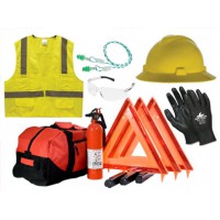 Advanced DOT and PPE Compliant Kit With 1A10BC Fire Extinguisher