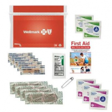 Imprinted Logo Personal First Aid Kits - Made in USA