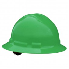 Imprinted 4 Point Ratchet Quartz Full Brim Hard Hat