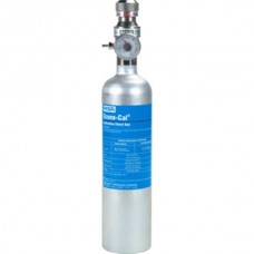 MSA Calibration Testing Gas, 1.45% CH2, 15% O2, 60 ppm CO, 20 ppm H2S, 34L, 1/Each