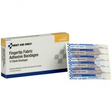 Fingertip Fabric Bandages, 1 3/4" x 2", 10/Box