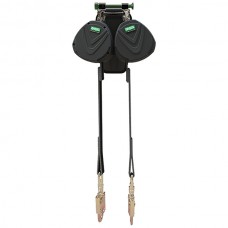 MSA V-Edge™ Leading Edge Self-Retracting Web PFL, Twin Leg w/ Steel Swivel Snap Hook