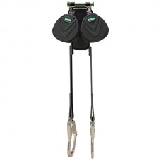 MSA V-Edge™ Leading Edge Self-Retracting Web PFL, Twin Leg w/ Steel Scaffold Snap Hook