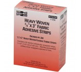 Heavy Woven Fabric Bandage, 3/4" x 3", 50/Box