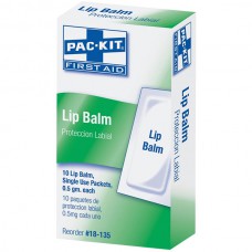 Lip Balm Packets, 0.5 g, 10/Box