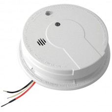 Kidde AC/DC Smoke Alarm w/ Quick-Connect Harness, Dust Cover, & Hush (Photoelectric)