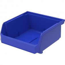  Hang, Stack, & Nest Bin, 10 7/8"L x 5"H x 11"W, Blue, 1/Each