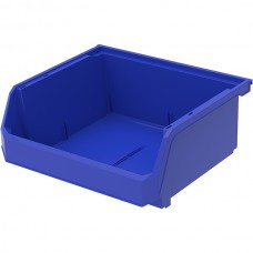  Hang, Stack, & Nest Bin, 14 3/4"L x 7"H x 16 1/2"W, Blue, 1/Each