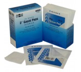 Sterile Gauze Pads (Unitized Refill), 2" x 2", 10/Box
