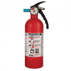 Kidde 2 lb BC Automotive FC5 Extinguisher w/ Metal Valve & Plastic Strap Bracket (Disposable)