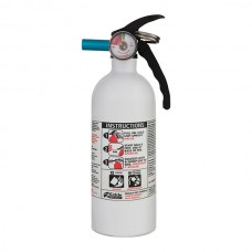 Kidde 2 lb BC Mariner 5 Extinguisher M5G w/ Metal Valve & Plastic Strap Bracket (Disposable)