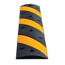  Speed Bump, 48"L x 2 1/4"H x 12"W, Yellow/Black, 1/Each