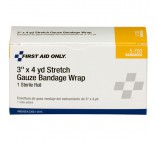 Sterile Stretch Gauze Bandage (Unitized Refill), 3" x 4 yd, 1/Each