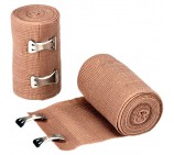 Elastic Bandage w/ 2 Fasteners, 3" x 5 yd, 1/Each