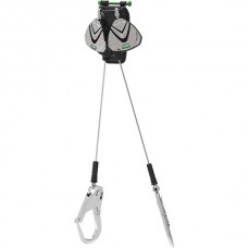 MSA V-Edge™ Leading Edge Cable PFL, Twin Leg w/ Aluminum Scaffold Snap Hook