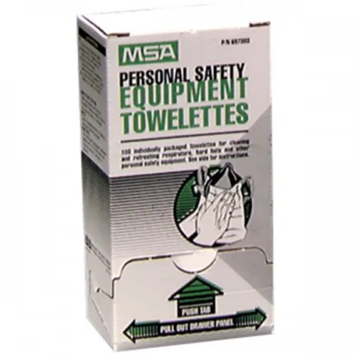 MSA Personal Safety Equipment Towelettes Online