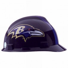 MSA Officially Licensed NFL® V-Gard® Caps, Baltimore Ravens, 1/Each
