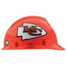 MSA Officially Licensed NFL® V-Gard® Caps, Kansas City Chiefs, 1/Each