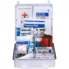 50-Person ANSI B Weatherproof First Aid Kit, Plastic, 1/Each