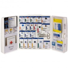 50-Person ANSI A Large SmartCompliance First Aid Cabinet w/ Medications