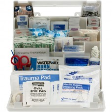 50-Person, 183-Piece ANSI A First Aid Kit, Plastic, 1/Each
