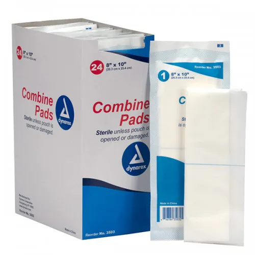 Trauma Pads 8 x 10 - 24 Pack for Care